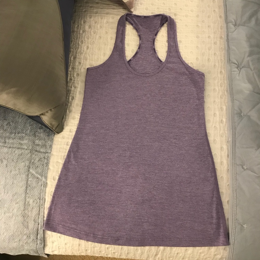 Lululemon ‘Heathered Grapeseed’ Cool Racerback’, 6